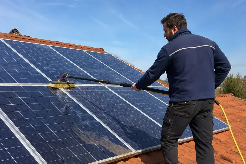 Nettoyage et entretien de panneaux solaires à Vertou
