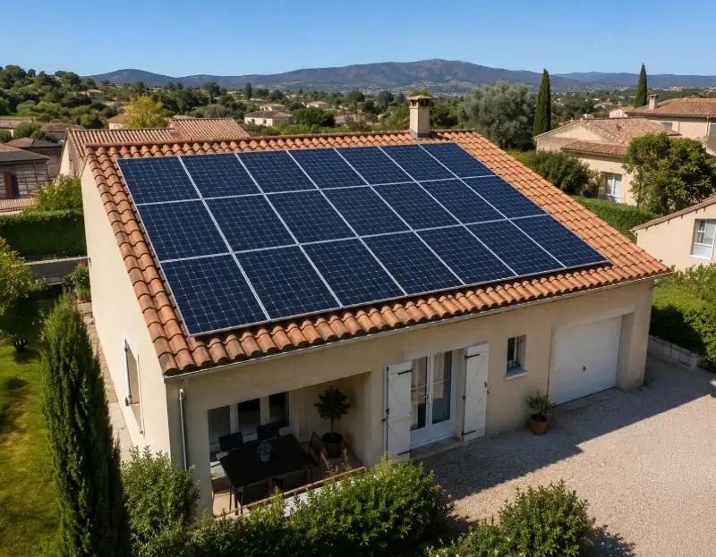 Prime à l'autoconsommation panneaux solaires Vertou — aide financière de l'État